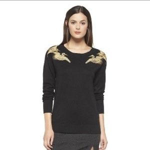 Altuzarra for Target Crane Embroidered Sweater small good condition